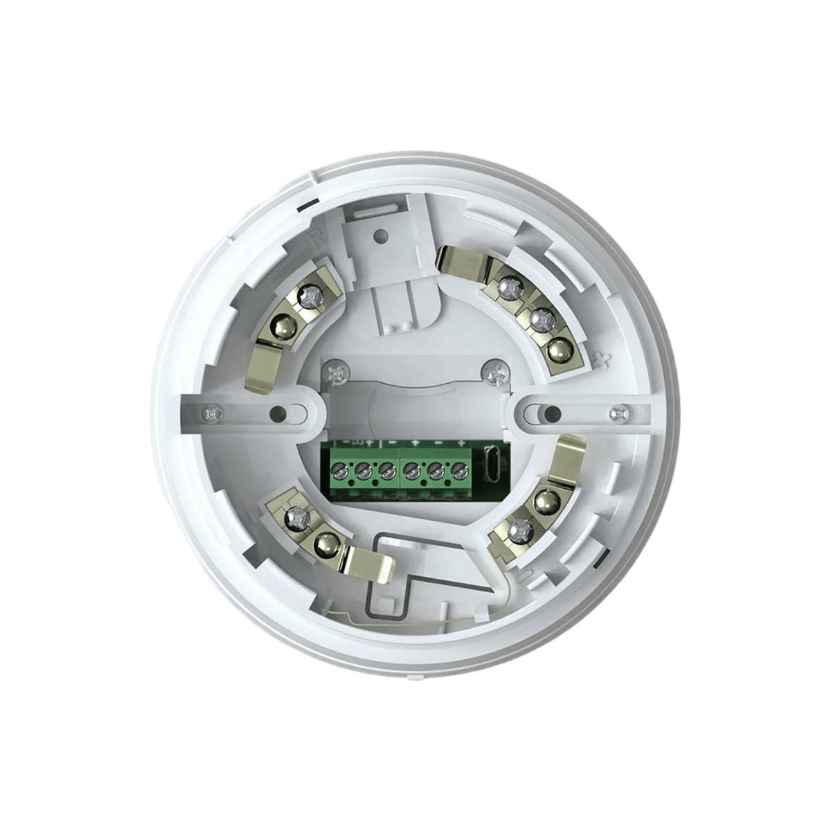 Base Direccionable con Indicadores de Alarma | Serie Enea | Acústico | 14 a 104 Tonos | 98 dB a 1 m | Alimentación por Lazo | Sincronización | Aislador incluido | LED Multicolor