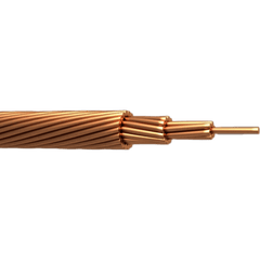 Cable de Cobre Desnudo | Calibre 4/0 AWG EN 7 HILOS  | Construcción Concéntrica | Alta Conductividad Eléctrica | Uso en Líneas Aéreas y Puestas a Tierra