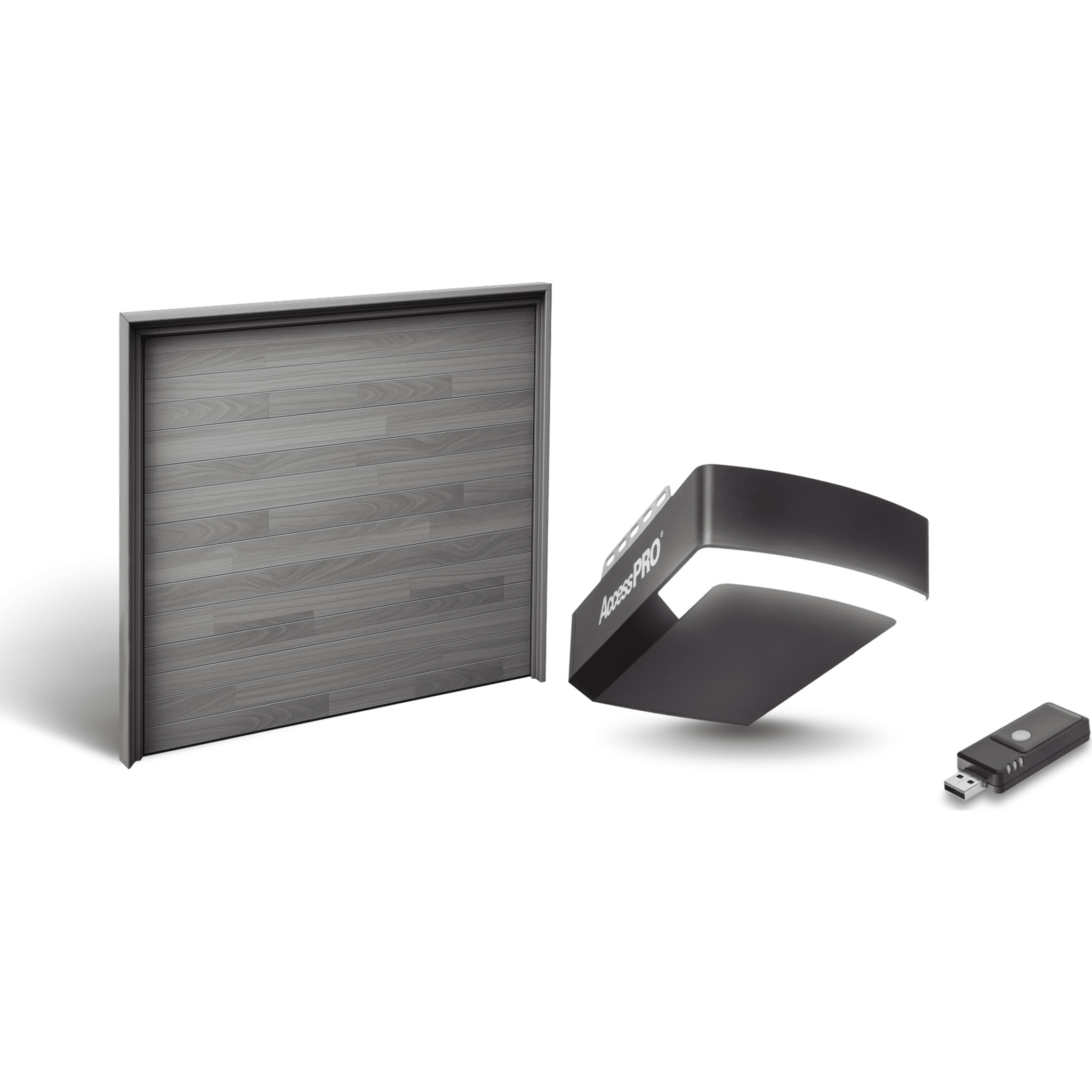 Kit Puerta de Garage 16x7 Pies / Insulada 43 mm / Motor FS1000M 1/2 HP / Interfaz WiFi ACCESSWIFI / Incluye 3 Controles