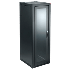 Gabinete Sísmico 45U / 2134 x 700 x 1000 mm (84 x 27.6 x 39.4 in) / Acero Negro RAL 9005 / Certificación Sísmica Zona 4 / NEBS / OSHPD Pre-Approval