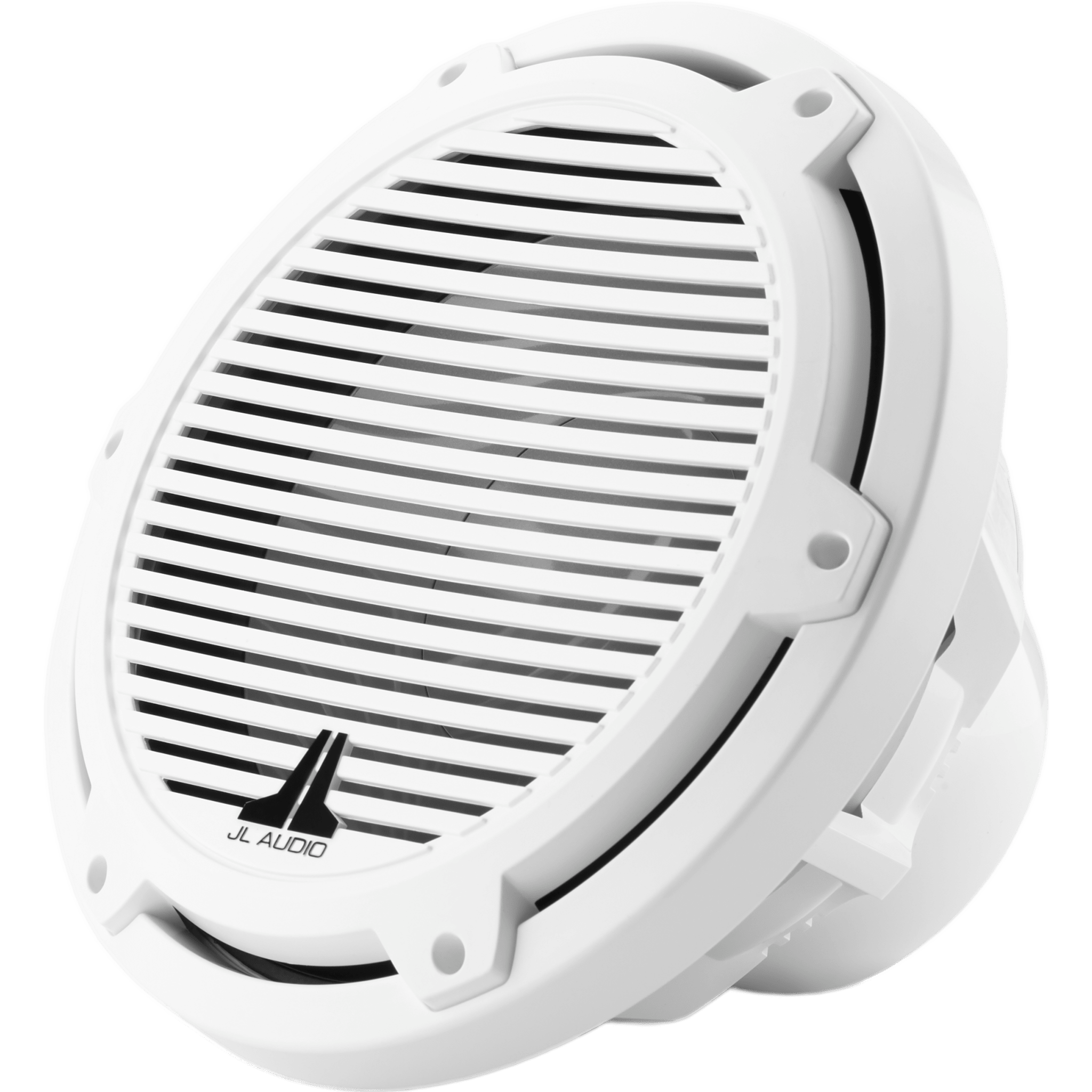 Subwoofer Náutico JL Audio M3 10" / Deflector Infinito / 175 W RMS / 4 &Omega; / Cono de Polipropileno Relleno de Mica / Rejilla Clásica Blanca