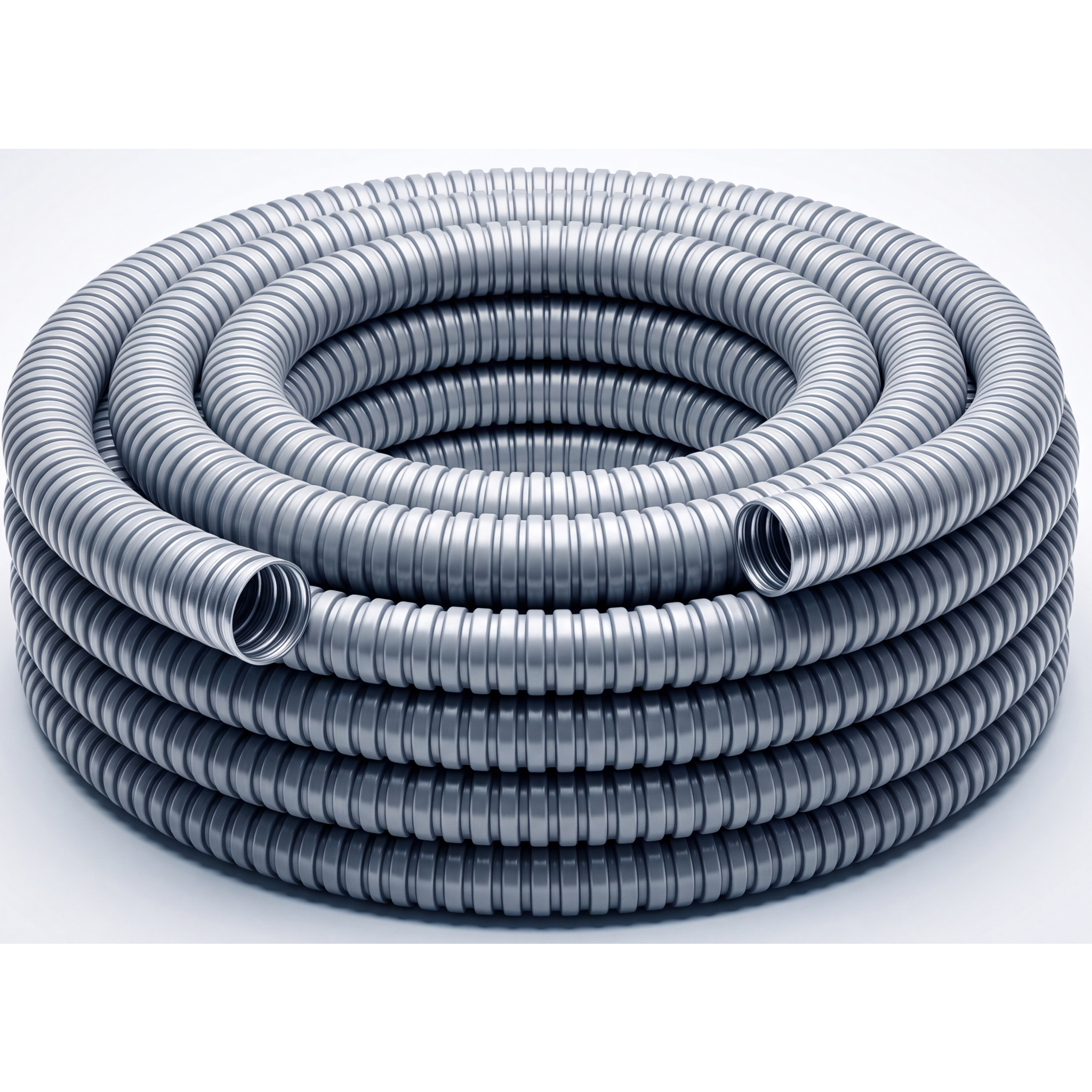 Tubo Flexible Liquidtight 3" (75 mm) / Acero Galvanizado + Forro PVC / Rollo 10 m (32.8 ft) / NEMA 4 / IP65