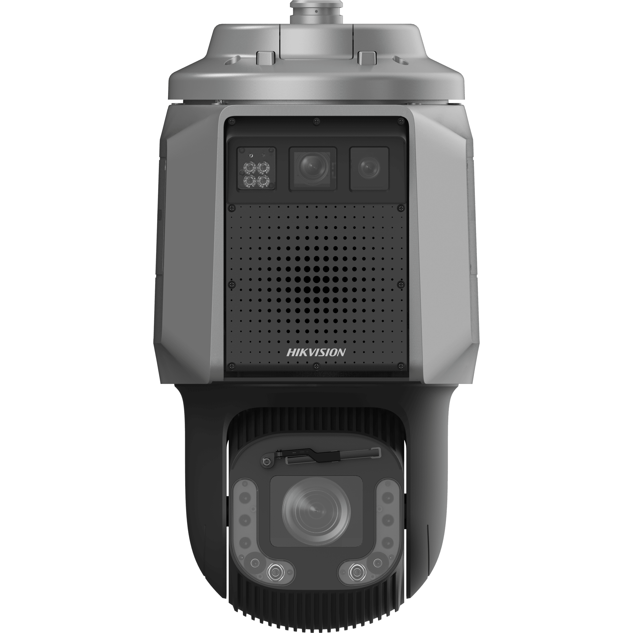 Cámara PTZ con Radar Triple Cámara Integrada / Detección de Intrusión por Radar / Rango de Detección 500 m / 32x Zoom Óptico / IP67