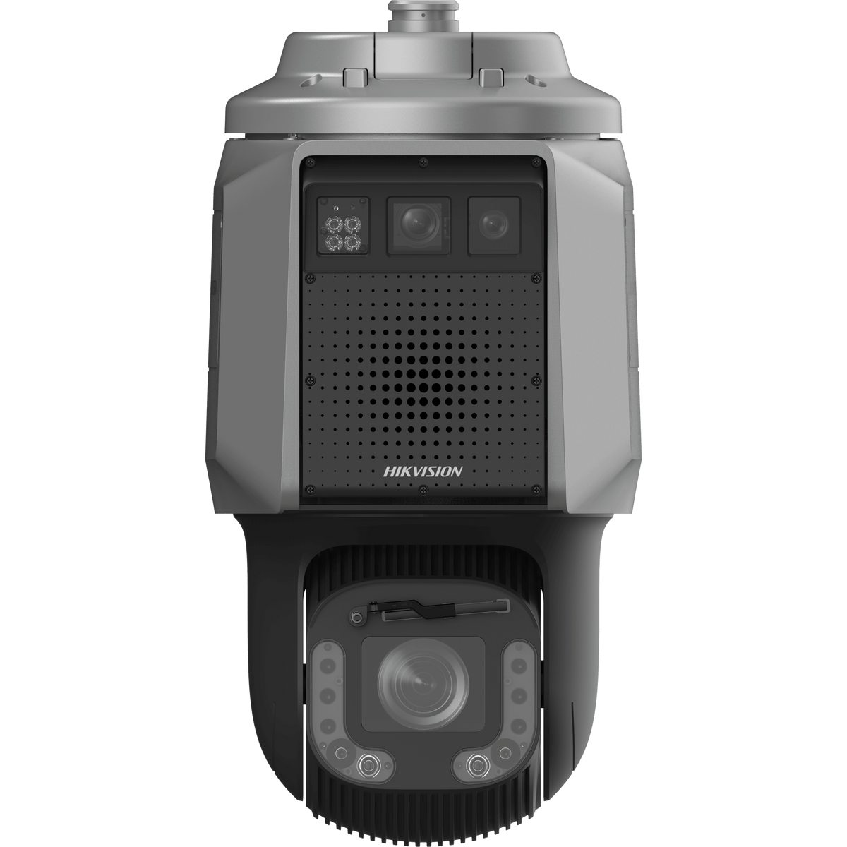 Cámara PTZ con Radar Triple Cámara Integrada / Detección de Intrusión por Radar / Rango de Detección 500 m / 32x Zoom Óptico / IP67