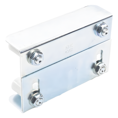 Guia Superior Ajustable Para Puertas Corredizas Con 4 Rodillos de 30 mm