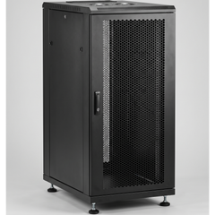 Gabinete de Telecomunicaciones ProLine S1 24 UR 600 mm de Ancho, 900 mm de Profundidad, Color Negro