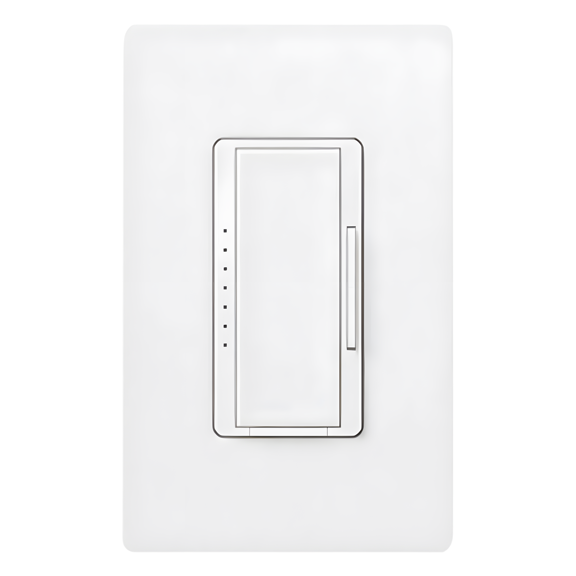 Atenuador de pared Maestro de 600 W incandescente/halógeno y 600 VA MLV con cable neutro, unipolar o multilocalización, para sistema RadioRA 2, color blanco