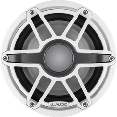 Subwoofer Náutico / 8" / Deflector Infinito o Caja Cerrada / 200 W RMS / Impedancia 4 &Omega; / Sensibilidad 86.8 dB / Cono de Polipropileno Relleno de Mica / Iluminación LED Transflective™ / Rejilla Deportiva Blanca