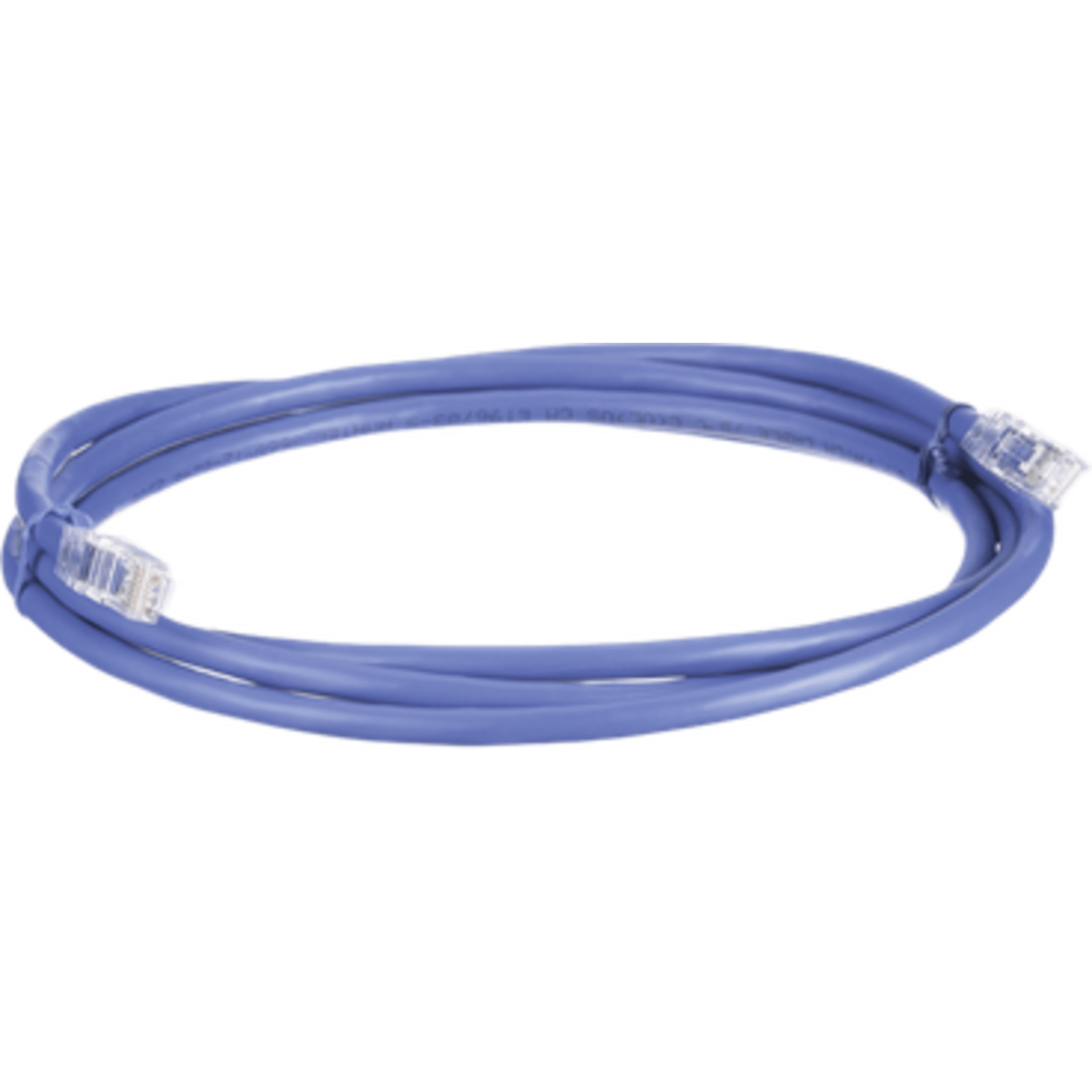 Cable de Parcheo UTP, Cat6A, 24 AWG, CM, Color Azul, 4 ft.