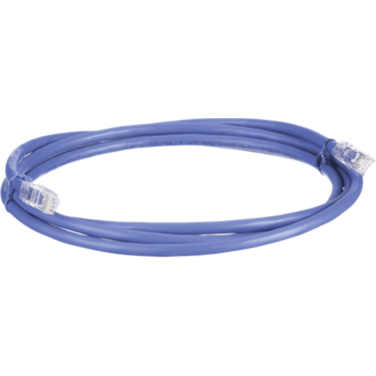 Cable de Parcheo UTP, Cat6A, 24 AWG, CM, Color Azul, 4 ft.