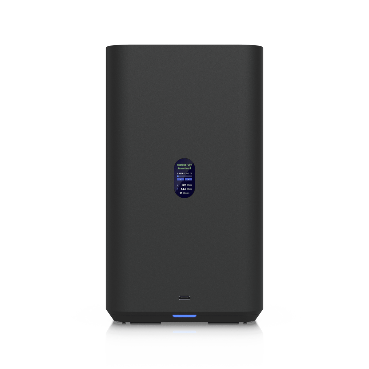 UniFi UNAS-2 – Almacenamiento en Red (NAS) Compacto con 2 Bahías para HDD de 3.5”, Puerto de Red 2.5 GbE, Conectividad USB-C y Adaptador PoE++ Incluido