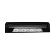 Luz de Escena, 4 led, Bisel Blanco, 12–24vcd, Led Blanco y Lente Transparente