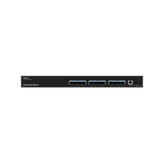 Switch de Agregación Capa 3 / 12 Puertos 10Gigabit SFP+ / QoS Integrada / Soporte IPv6 e IPv4 / Seguridad Avanzada / Stacking /