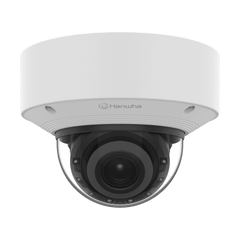 Cámara Domo 4K con IA, Antivandalica / Lente Motorizado de 4.4 a 9.3mm / P-Iris, WDR 120dB / Ranura SD / Conteo de personas y Vehiculos