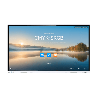 Pantalla Interactiva IdeaHub Board 3 PRO de 75'' para Colaboración Inteligente, 4K, Harmony OS, Wi-Fi 6