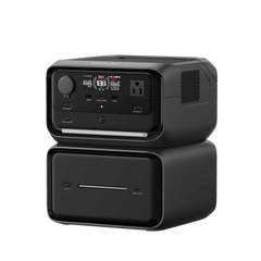 EcoFlow River 3 | Estación de Energía Portátil 858Wh Litio LFP / 2 AC 300 W (Max. 550W) / 1 USB-C 100W / 2 USB -A 12W / Cargador de Coche 8A a 12 o 24V / Conectividad WiFi y Bluetooth (App) / Carga Solar 110W Max.