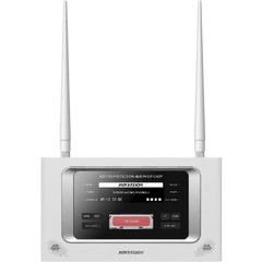 (HikFire) Panel Inalámbrico de Detección de Incendio (Gateway LoRa) / Pantalla LCD Táctil / Comunicación hasta 2 km / Gestión de 128 Dispositivos / Encriptación AES128 / Integración a HikCentral Professional