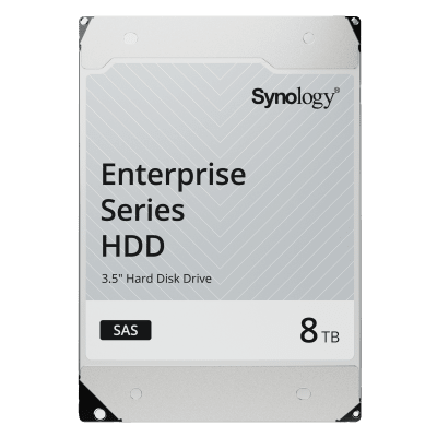 Disco Duro SAS de 3,5" Serie Enterprise | Capacidad de 8TB | Interfaz SAS 12 Gb/s | Velocidad de Rotación 7200 RPM | Caché de 256 MB  MTBF 2,5 Millones de Horas.