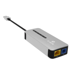 ONU Bridge Dual GPON/EPON USB Portátil / 1 puerto RJ45 2.5Gbps / 1 puerto USB tipo C
