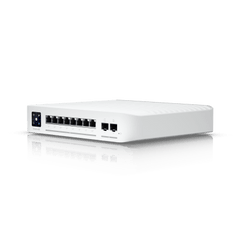 UniFi Switch Empresarial Capa 3 de 8 Puertos PoE 802.3af/at 2.5G + 2 Puertos 1/10G SFP+, 120W, Pantalla Informativa