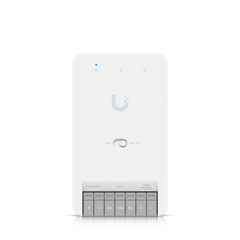 Centro de Control de Acceso Compacto Ubiquiti UniFi / Terminal de Bloqueo 12V / Entradas Adicionales Sensor y Botón / Alimentación PoE++ / Conexión para Dos Lectores o Cámaras / Uso Interior