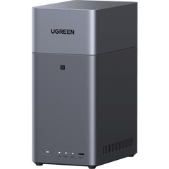 NAS UGREEN NASync DH2300 / Procesador RK3576 / 4GB u 8GB RAM / 32GB eMMC / 2 Bahías SATA / JBOD-Basic-RAID 0-RAID 1 / Puerto HDMI 4K / 1 GbE / USB 3.2 Gen 1 Type-C / Detección NFC