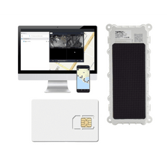 KIT Dispositivo de Seguimiento de Activos / Protección IP67 /  Recargable Li 9600 mAh / LTE Cat-M1/NB-IoT / Tamaño Compacto / Funciona con Energía Solar / + EPCOMGPSCODE + SIM500MB2Y