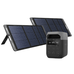 KIT DE ENERGÍA PORTÁTIL ECOFLOW E980 Y PANEL SOLAR 200W