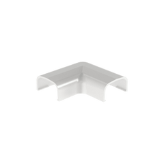 Conexión en ángulo recto "L", para uso con canaleta LD5, material ABS, Color Blanco