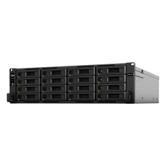 Servidor de Almacenamiento Synology RackStation RS4021xs+ | 16 Bahías | Procesador Intel Xeon D-1541 de 8 Núcleos | Memoria 16 GB Ampliable a 64 GB | RAID F1, 0, 1, 5, 6, 10 | 403,000 IOPS | 6,200 MB/s Lectura Secuencial | Energía Red