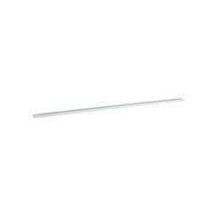 Canaleta LD3 de PVC rígido, con cinta adhesiva para instalación sin herramientas, 19.6 x 12 x 1828.8 mm, Color Blanco