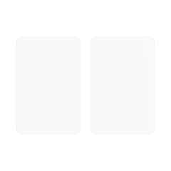 Kit de Repuesto (2 Piezas) de Aletas de Acrílico para Formar Carriles de 65 cms en Torniquetes Series DS-K3B530