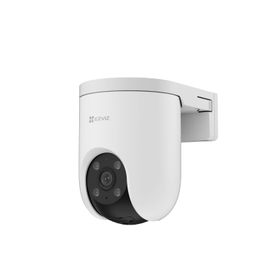 Cámara PT para Exteriores / 4K (8 Megapixel) / Visión Nocturna a Color / Audio Bidireccional / Vista Panorámica 360° / Detección de Forma Humana / Auto Seguimiento de Zoom