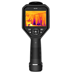 M11 - Cámara Termográfica Portátil Dual / Lente Térmico 6.2 mm (160 x 120) / Lente Óptico (8 Megapixel) / Pantalla Táctil 3.5" / WiFi / IP54 / Ranura MicroSD hasta 128Gb / Hasta 5 Horas de Funcionamiento Cont