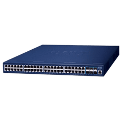 Switch Gestionado Capa 3 / 48 Puertos Gigabit + 6 Puertos 10G SFP+ / Routing IPv4/IPv6 / NMS Integrado / QoS Avanzado / Seguridad Empresarial