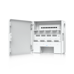 Enterprise Access Hub/Concentrador de Acceso Empresarial con Control de Entrada y Salida de hasta 8 Puertas y Soporte de Respaldo de Batería
