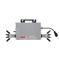 Microinversor 2.25 Kw, 220 Vca, IP67, WIFI Incuido, Soporta Oversizing a 4 Módulos de Hasta 750 W, Incluye Conector Troncal