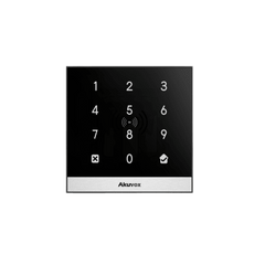 Teclado de Control de Acceso + Bracket de Instalación / Administración 100% en la Nube / Interfaz WEB / POE / Lector Prox 125 kHz / MIFARE 13.56MHz / NFC / APP Smart Plus / Control de 1 Puerta / PIN Para Visitas / IP65