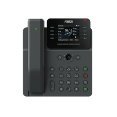 Telefono IP Handset Inalámbrico, 12 Líneas SIP, Conferencia 6 Vias, Puertos Gigabit, PoE, Pantalla 2.8