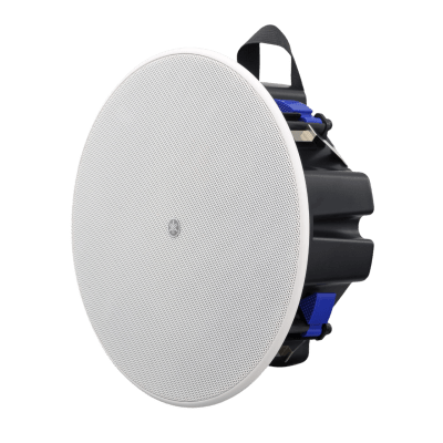 Altavoz de Plafón | Perfil Angosto | 3.5" | Rango Completo | 8 Ohms | 70/100V | Blanco | Par