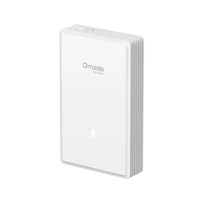 Punto de Acceso Omada / Wi-Fi 7 BE5000 MU-MIMO 2x2 / 1 Puerto 2.5 Gbps / 1 Puerto 2.5 Gbps PoE pass-through / 2 Puertos 2.5 Gbps / Mesh Omada / Operaciones Multiencale (MLO) / Configuración por Controlador o Stand-Alone / Para Montaje Pared / Alime