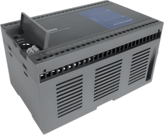Módulo CPU PLC L01S-24MRT / Salida Mixta Relay+Transistor / 24 E/S (14DI+10DO) / 4 Ejes 200kHz Pulso Alta Velocidad / 4 Contadores 200kHz / RS485*2 + RS232 / Capacidad Programa 30k Pasos / Procesador Dual 32 bits Grado Militar