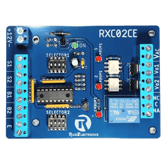 Controlador de Esclusas 2 Puertas / Alimentación 12VDC / Temporizadores Programables 0-30 seg / Entradas NC y NA / Salidas de Pulso 2 seg / Función Emergencia