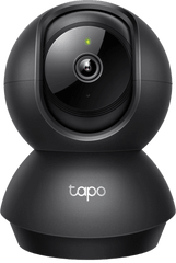 Cámara de Seguridad Interior Wi-Fi 360°, 1080p Full HD, Visión Nocturna 12 m, Detección IA Personas y Llanto de Bebé, Audio Bidireccional, Compatible Alexa y Google Home, Almacenamiento microSD 512 GB