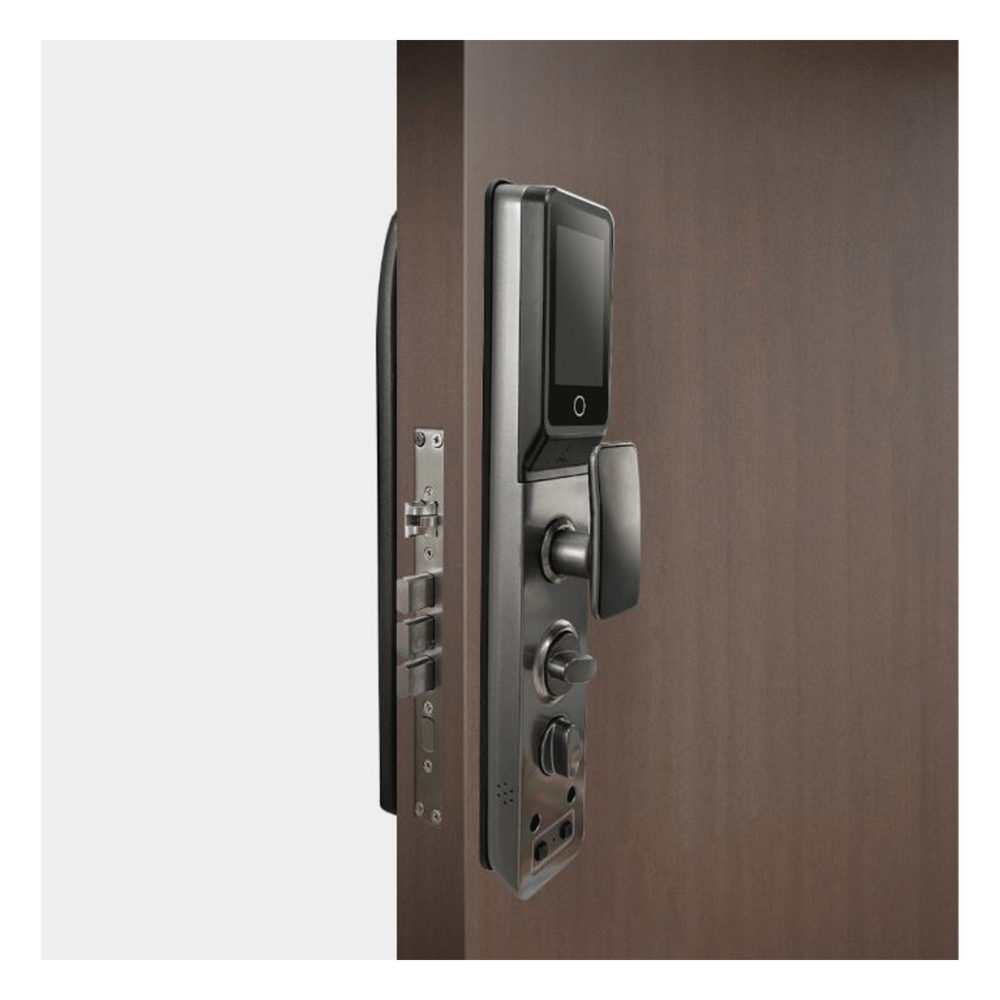 Cerradura inteligente inalambrica Wifi, IP52, App gratis, Compatibilidad con Pantallas Akubela