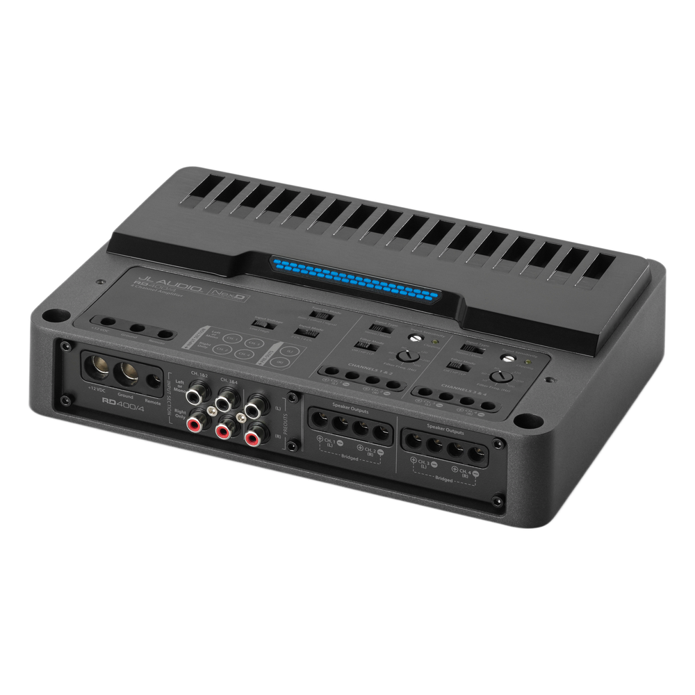 JL Audio RD400/4 / Amplificador 4 Canales / 400 W / Clase D / Car Audio