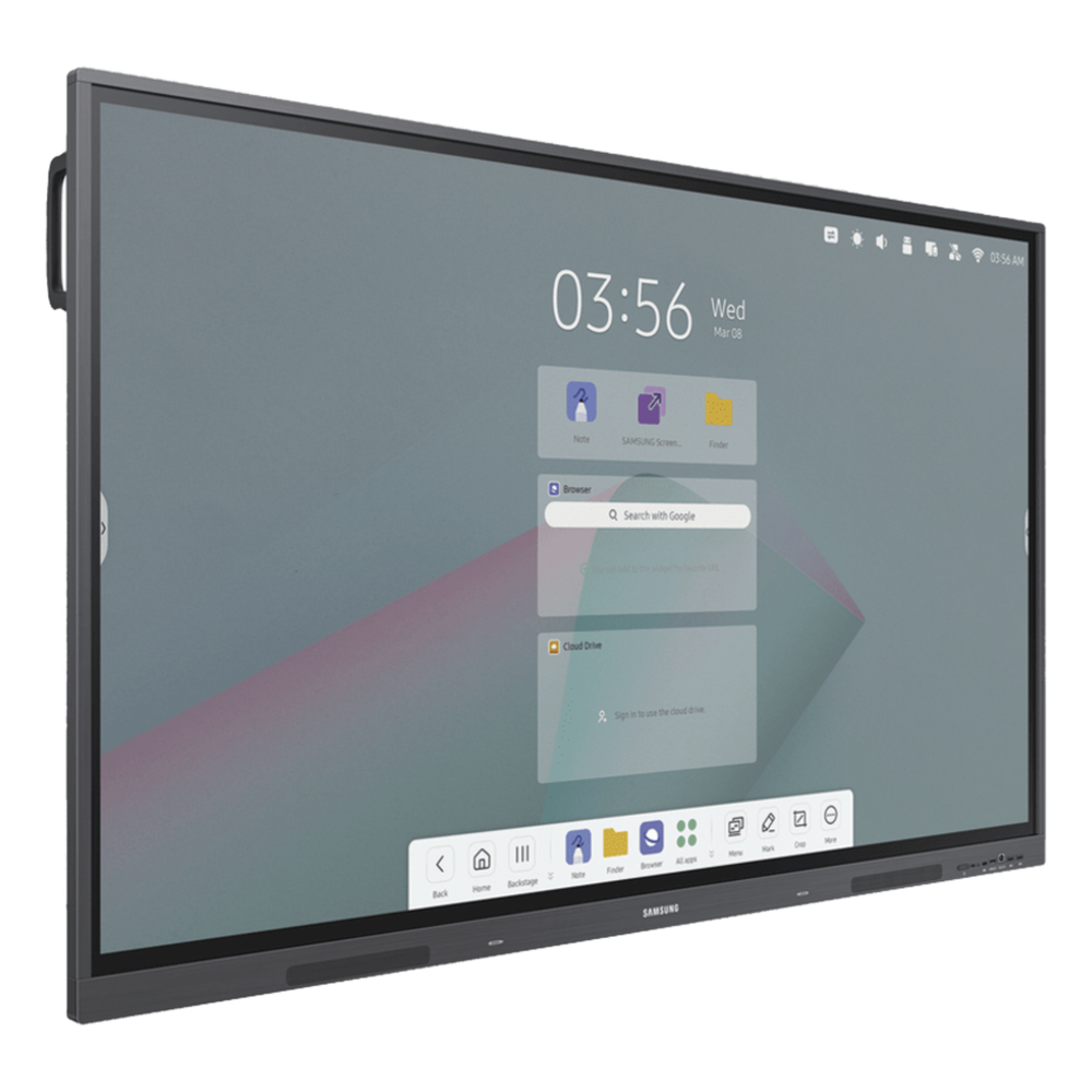 Pantalla Interactiva 75" / Resolución 4K UHD (3840x2160) / Táctil IR / Brillo 400 nits / Android 14 EDLA / WiFi y Bluetooth / Compatible VESA 800x400