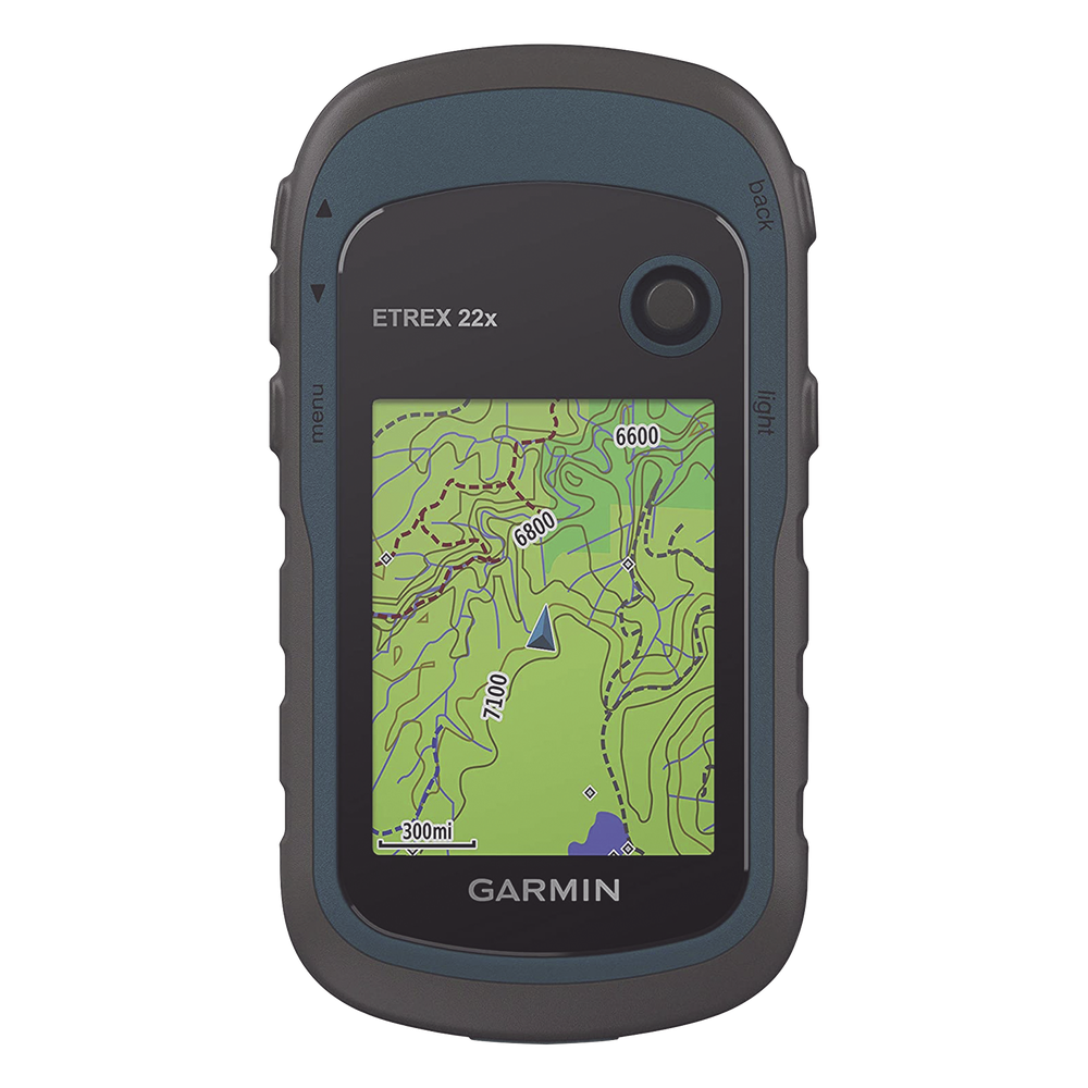 GPS Portátil eTrex 22 para Actividades al Aire Libre / Pantalla TFT Transflectiva de 2.2 Pulgadas / Resolución 240 x 320 Píxeles / 8 GB de Memoria / Mapas Preinstalados de Europa / Resistencia al Agua IPX7 / Compatible con microSD / B