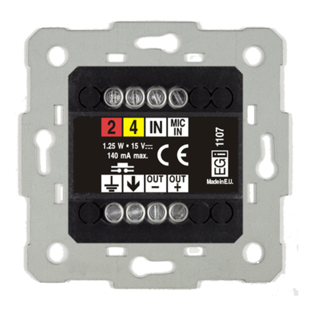 MODULO DE ENCENDIDO/APAGADO Y REGULACIÓN DE VOLUMEN PARA BASE 1105. BLANCO