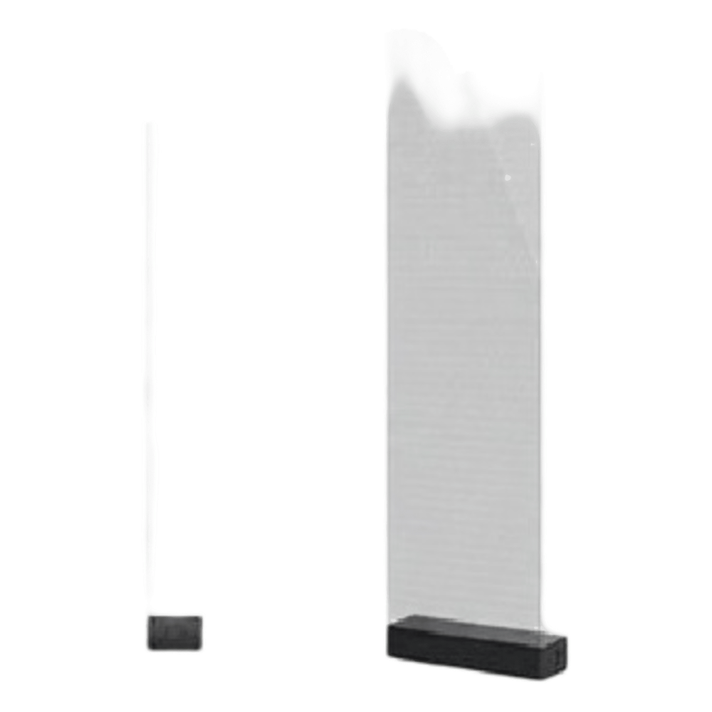 Panel LED Transparente / Pixel Pitch 3.91 mm / 250 x 1,200 mm / Transparencia 82% / Brillo 1500-5000 nits / SMD1717 / Instalacion Pegado-Colgado-Fijo